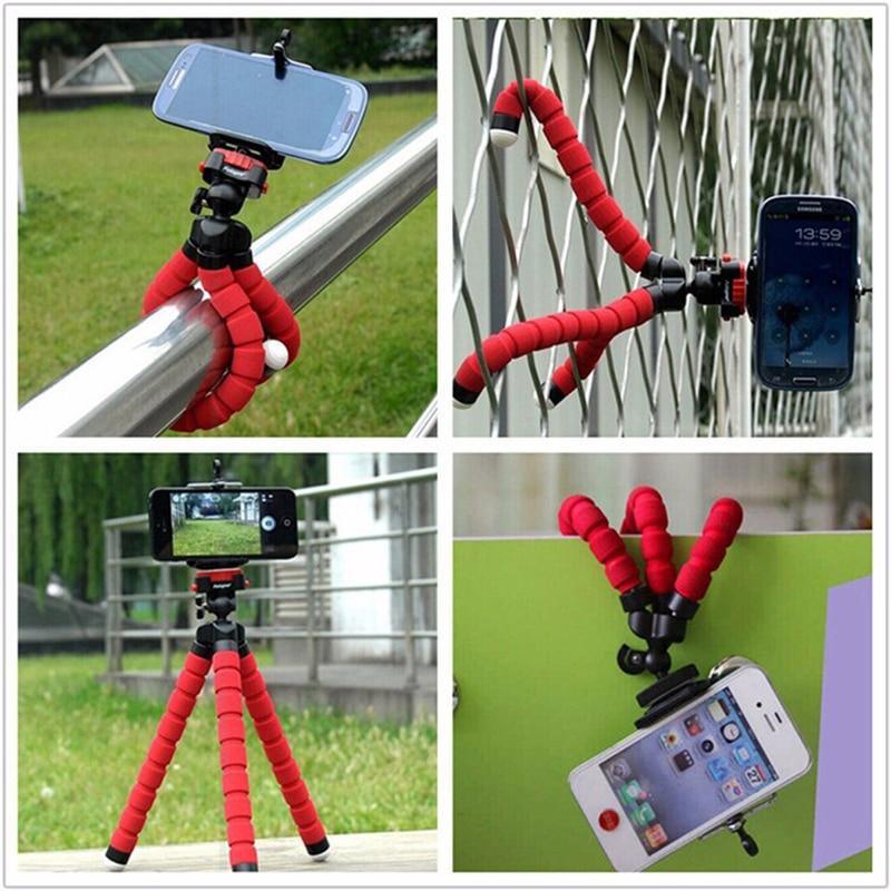 Support de trépied flexible pour téléphone portable, appareil photo, trépied de selfie, télécommande photo, accessoires de téléphone