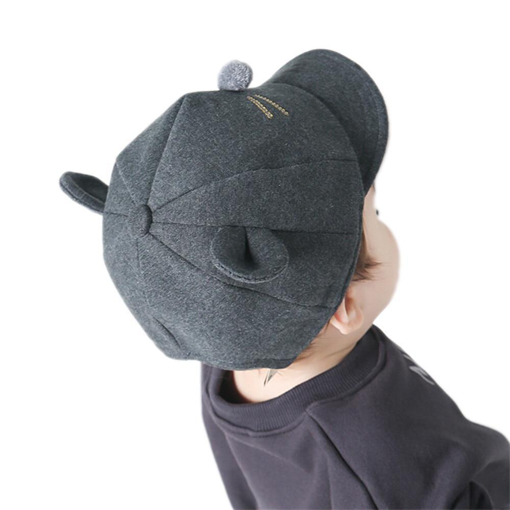 Chapeau Bébé Fille Garçon Nouveau-né Enfant en bas âge Casquette Fille Garçon Unisexe Coton Casquette de baseball Chapeaux de soleil au design moderne nouveau