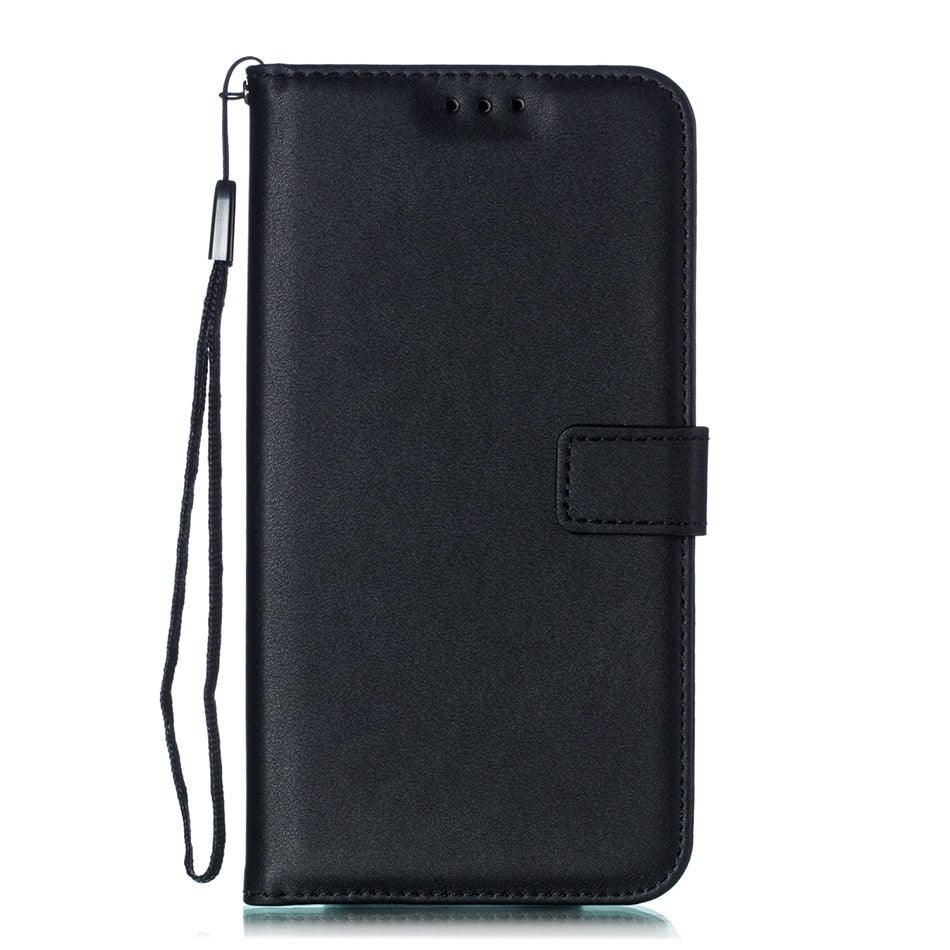 Étui Portefeuille en Cuir Couleur Unie pour iPhone 14 XS MAX 11 Pro 12 mini 13 Housse à Rabat Fente pour Cartes Étui de Téléphone Portable Portefeuille Étui de Téléphone Portable Housse à Rabat en Cuir Portefeuille Étui Protecteur Coloré