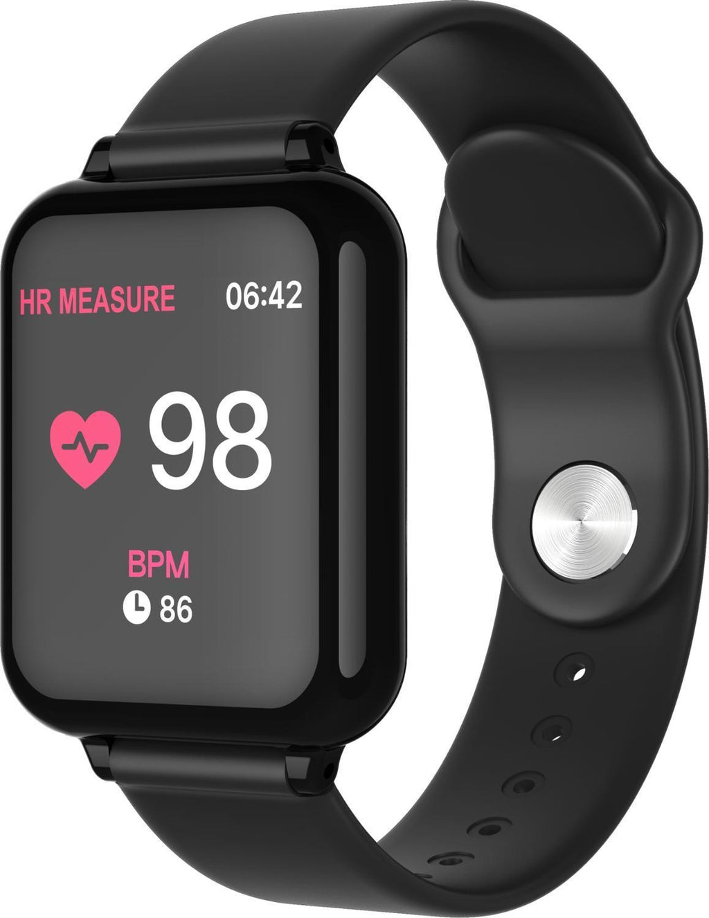Montre intelligente moderne B57 avec protection étanche IP67, moniteur de fréquence cardiaque et de pression artérielle, montre de sport unisexe pour hommes et femmes