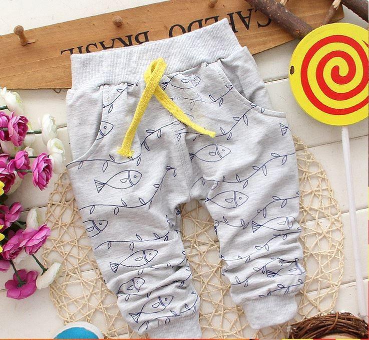 Pantalon en coton pour enfants, pantalon pour nouveau-né garçon, pantalon pour bébé fille, vêtements pour bébé 0-2 ans, pantalon pour bébé