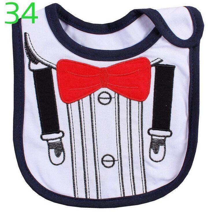 Bavoirs en Coton de Dessin Animé pour Bébé Serviettes de Salive Bavoirs Imperméables Accessoires pour Bébés Nouveau-nés