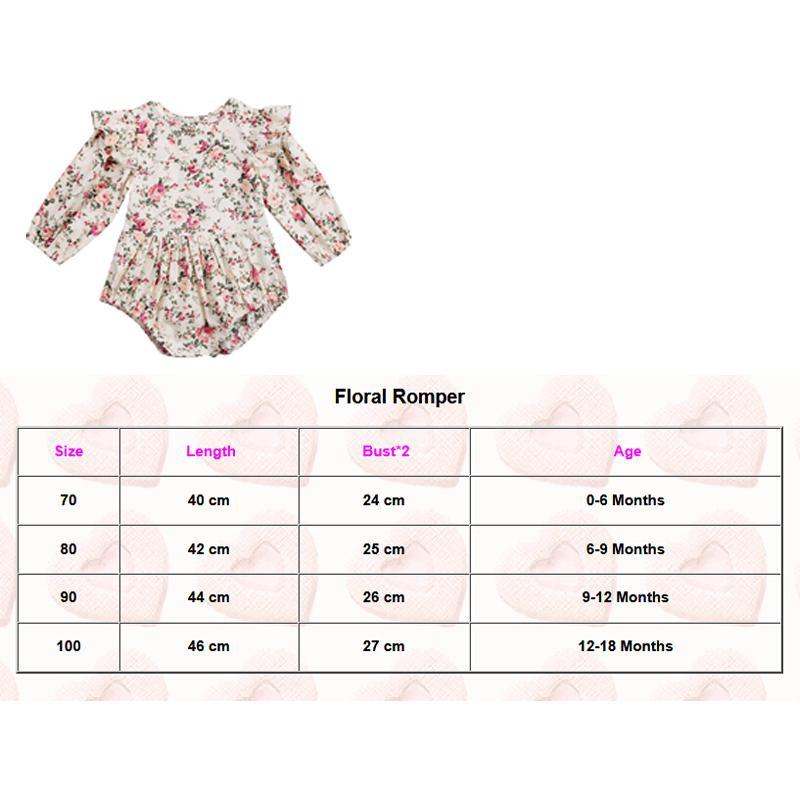 Combinaison Salopette Grenouillère Barboteuse à Manches Longues Papillon pour Bébé Fille Enfant