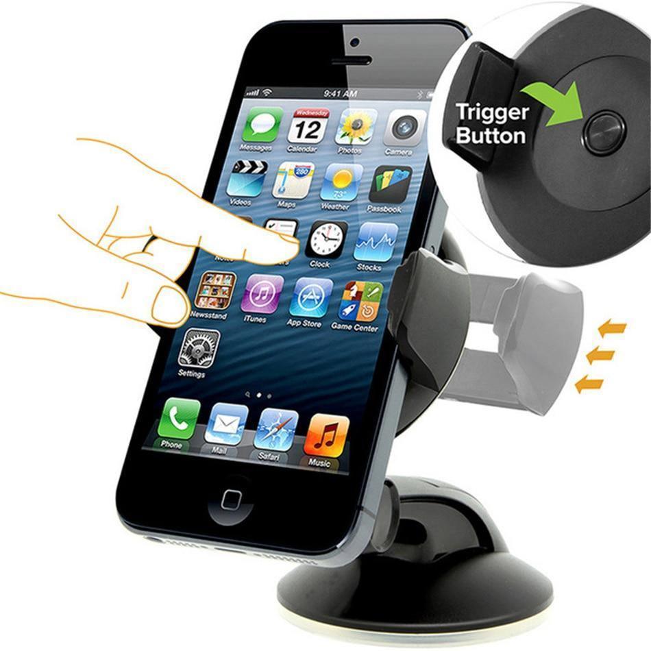 Support de téléphone de voiture mobile réglable et robuste, support de pare-brise
