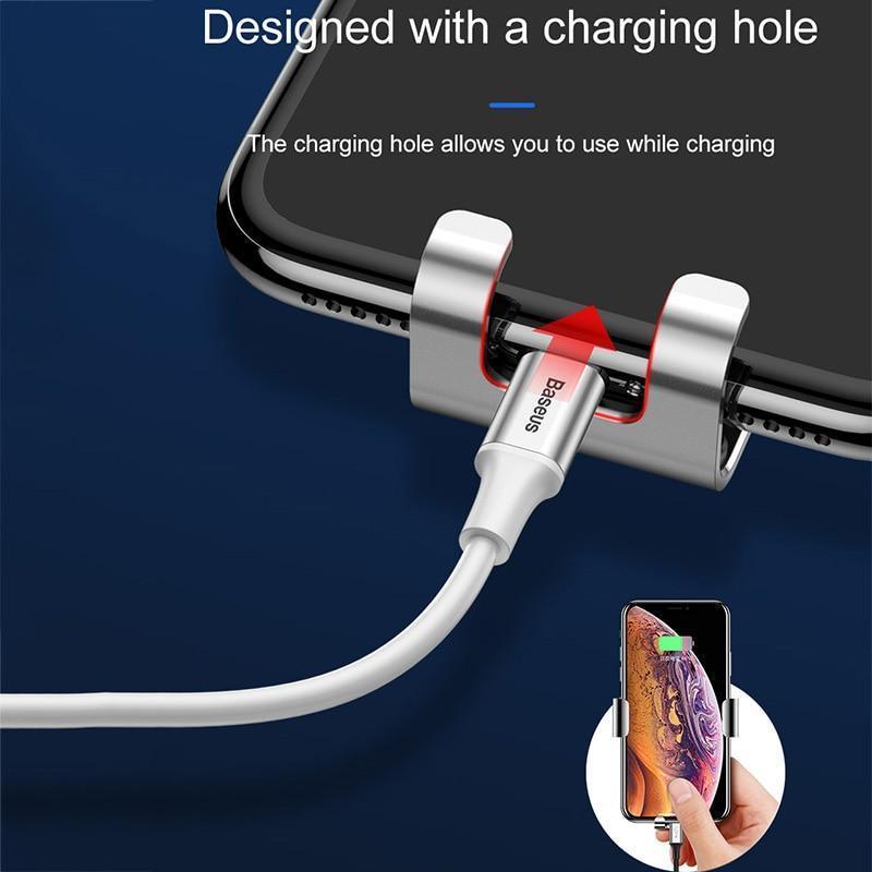 Support de téléphone de voiture avec rotation à 360 degrés pour grille d'aération de voiture / fente CD Support de téléphone portable à gravité en métal