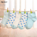 5 paires de chaussettes fines en coton maille colorées pour nouveau-nés filles et garçons, chaussettes douces pour tout-petits