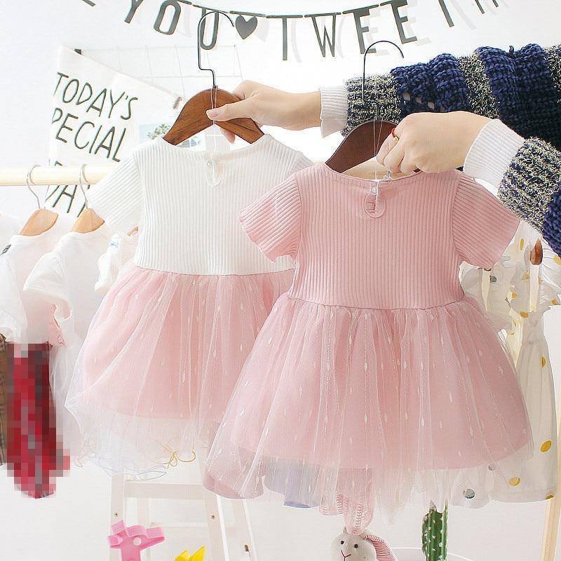 Robe de luxe moderne élégante pour nouveau-né fille, pour la nouvelle mode, jolie robe de princesse pour bébé, vêtements pour nourrisson