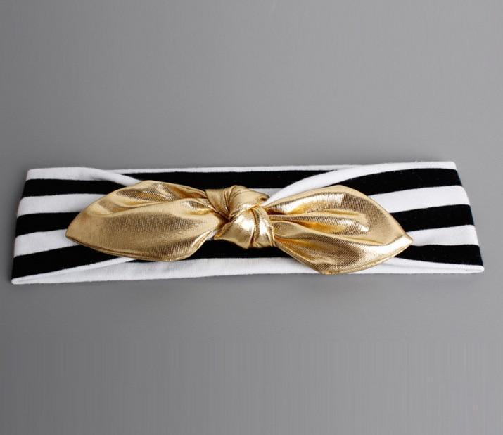 Bandeau bébé fille Turban infantile en tissu Nœud à nouer pour nouveau-né Pansement Tiara Couvre-chef pour tout-petit