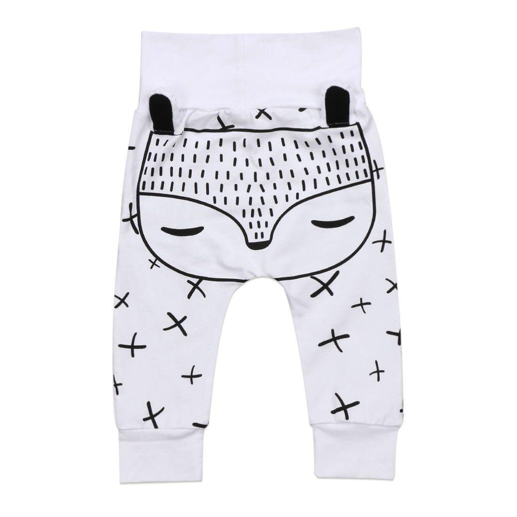 Bébé Pantalon 0-24M Enfants Nouveau-né Garçons Filles Long Pantalon Legging Bas