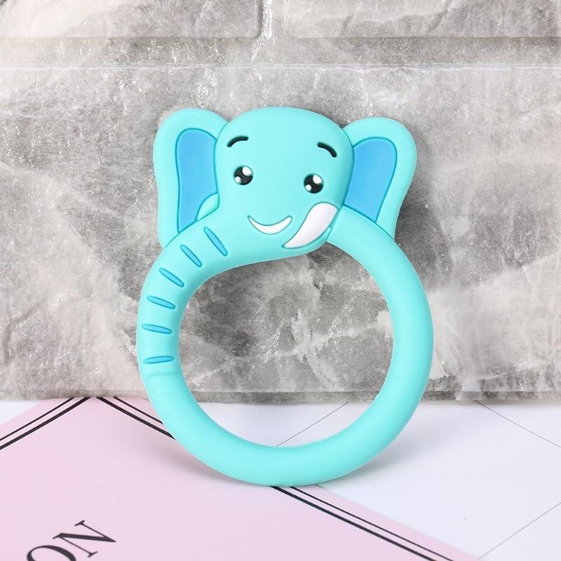 Sucette de dentition en silicone pour bébé, hochet de dentition en silicone sans BPA, jouets pour bébés et enfants