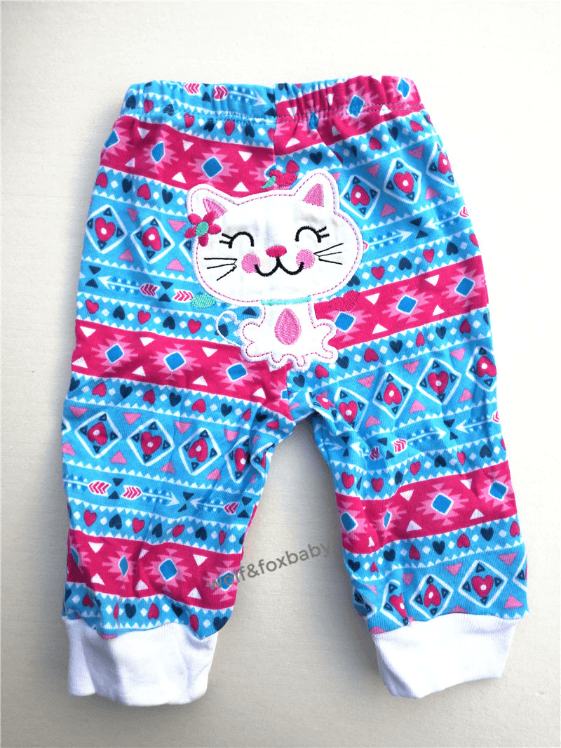 Pantalon Bébé Moderne Intéressant Lot de 5, 0-2 ans, Pantalons PP, Pantalons Bébé Nourrisson Dessin Animé Pour Garçons Et Filles, Ensemble de Pantalons