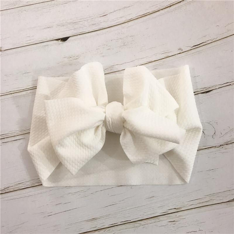Bandeau de tête réglable de luxe moderne avec grand nœud pour bébé, bandeaux à nœud supérieur, turban pour cheveux avec nœud surdimensionné pour nouveau-nés, pour filles