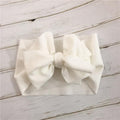Bandeau de tête réglable de luxe moderne avec grand nœud pour bébé, bandeaux à nœud supérieur, turban pour cheveux avec nœud surdimensionné pour nouveau-nés, pour filles