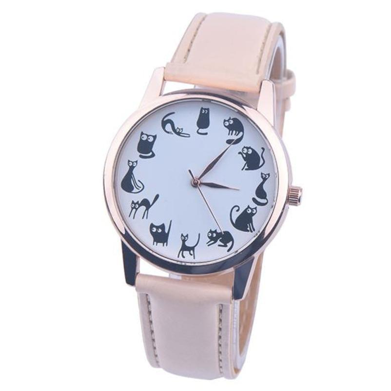 Montre pour femme, montre à quartz classique, montre décontractée en 8 couleurs pour femmes et jeunes filles