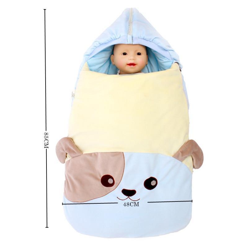 Gigoteuse nouveau-né Sac de couchage bébé Chancelière Nid d'ange Couverture d'emmaillotage Couverture enveloppante pour bébé
