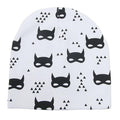 Nouveau Bonnet Bébé Coton Imprimé Dessin Animé Chapeau Nouveau-né Élastique pour Tout-petits Enfants Filles et Garçons