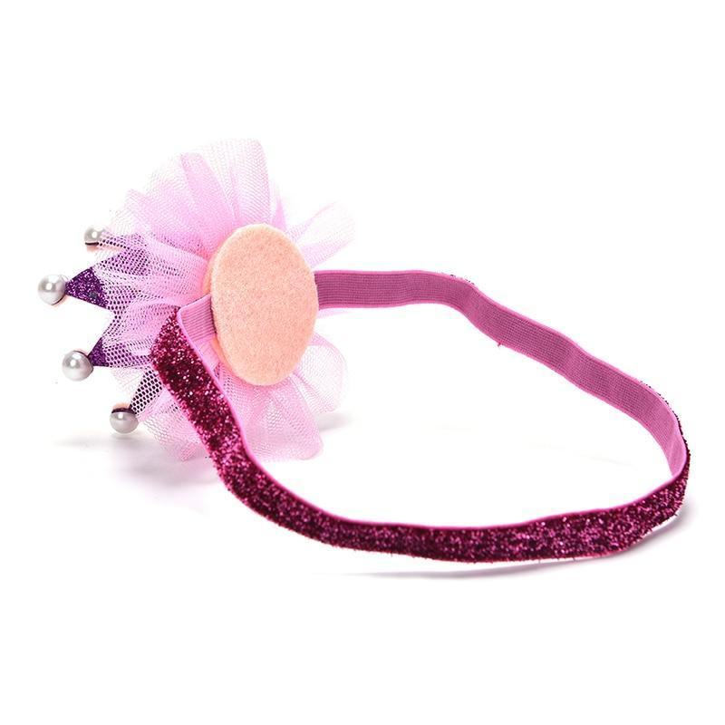 Bandeau Couronne Moderne Luxe Or Princesse Couronne Accessoires Photo Pour Bébé Fille Nouveau-Né Anniversaire