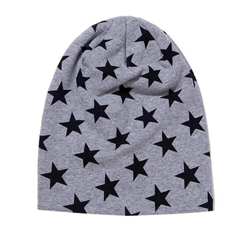 Bonnet et écharpe de bébé hip-hop avec étoile pour garçons et filles pour l'automne et l'hiver