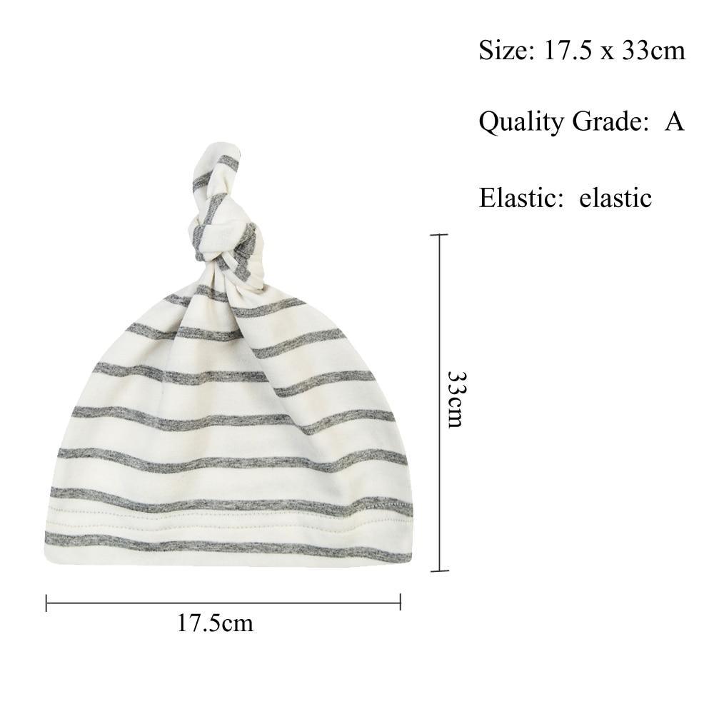 Ensemble Bébé 2 Bonnet Printemps Automne 100% Coton Nouveau-nés Enfants Bonnets Bébé Pour Filles et Garçons Bonnets de Nuit