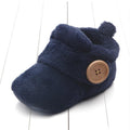 Chaussures de premier pas pour bébé, chaussons souples, chaussures mignonnes, chaussures d'hiver antidérapantes, chaussures chaudes d'automne confortables pour bébé