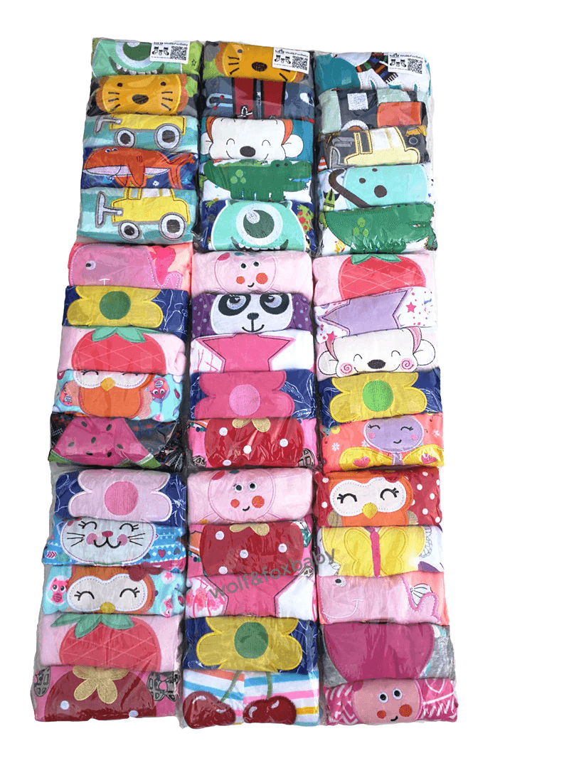 Pantalon Bébé Moderne Intéressant Lot de 5, 0-2 ans, Pantalons PP, Pantalons Bébé Nourrisson Dessin Animé Pour Garçons Et Filles, Ensemble de Pantalons
