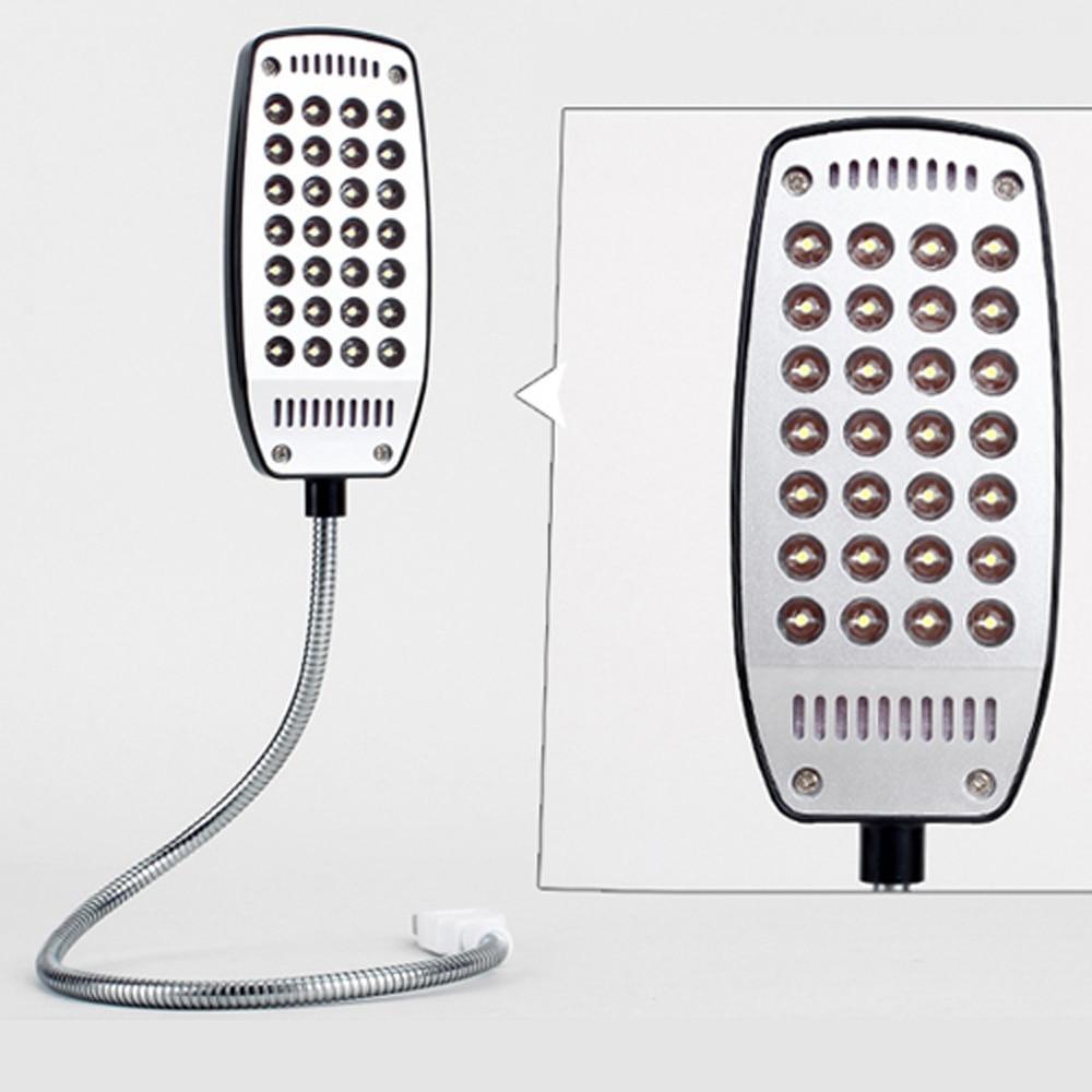 Lampe de lecture flexible à LED STEVVEX, Lampe de lecture USB ultra lumineuse et flexible 4 couleurs pour ordinateur portable et PC