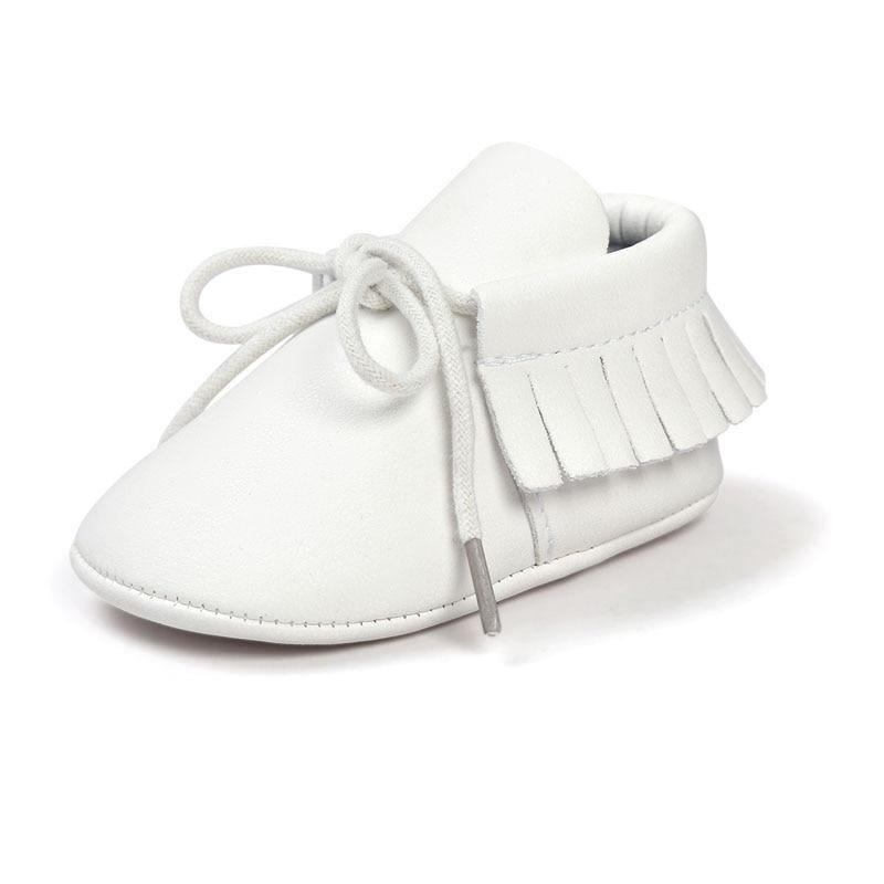 Chaussures de bébé automne/printemps pour nouveau-nés garçons et filles en cuir PU, premiers pas, 0-18 mois
