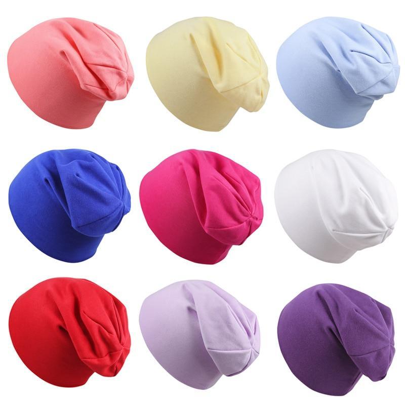 Bonnet Bébé Tendance Moderne pour Garçons Style Hip Hop pour Filles Bonnet Hiver Élastique Enfants Chapeaux Bébé Casquette Tout-petit