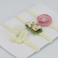 Bandeau Bébé Tendance Fleur Fille Nœuds Couronne Bandeaux Mignons Nouveau-né Bandeaux Accessoires Cheveux Bébé