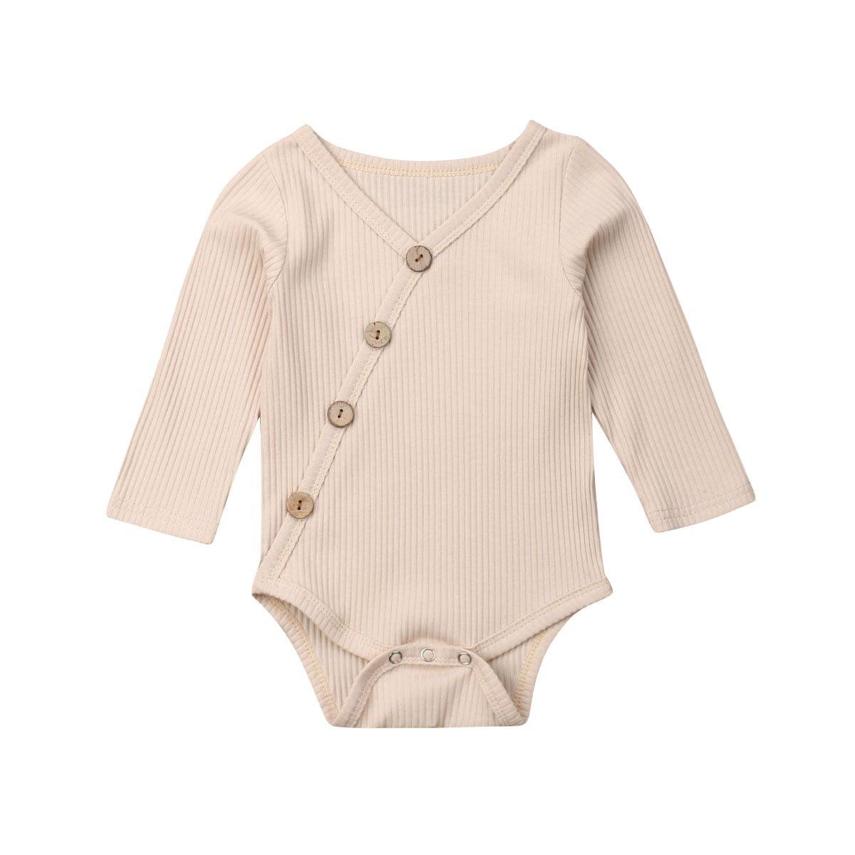 Barboteuse Salopette à Manches Longues Faite Main, Moderne et Élégante, pour Bébés Garçons et Filles, Tout-petits et Nouveaux-nés