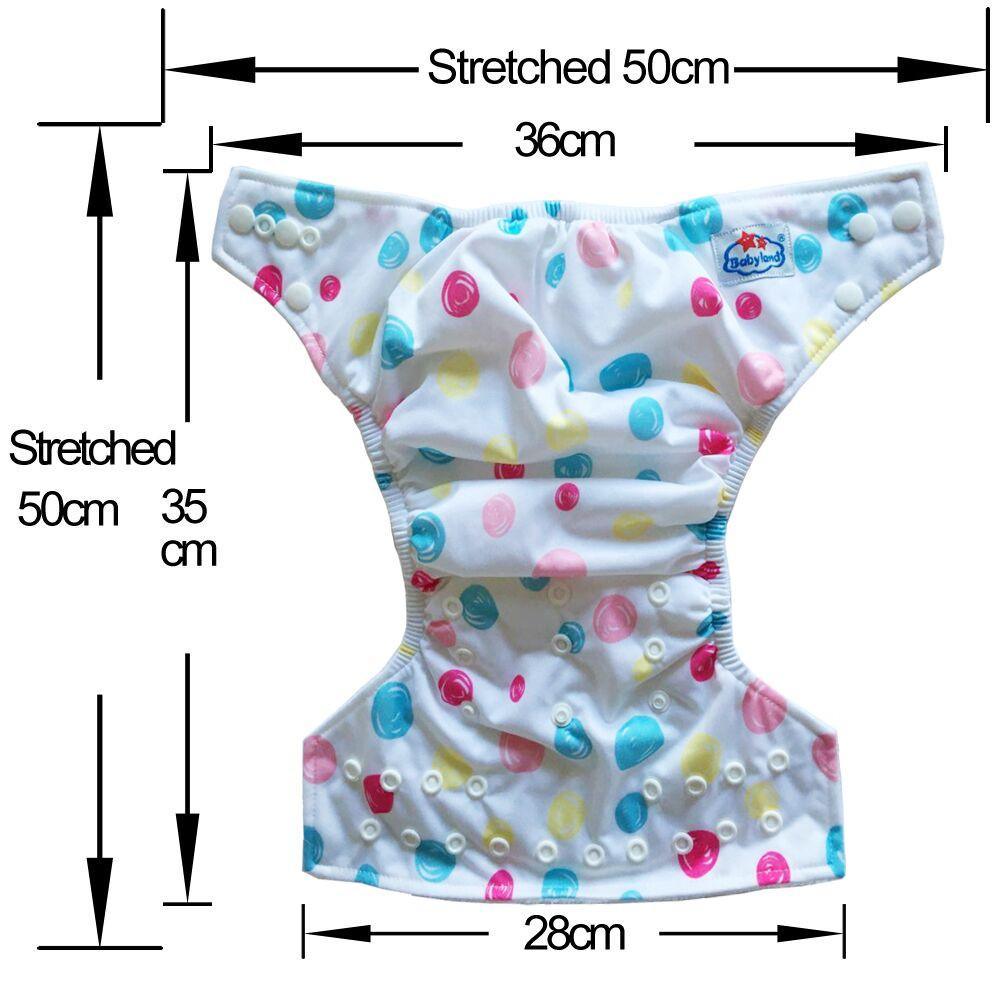 Couches imprimées de luxe modernes pour bébé, lot de 5, couches lavables de bonne qualité avec poche pour enfants