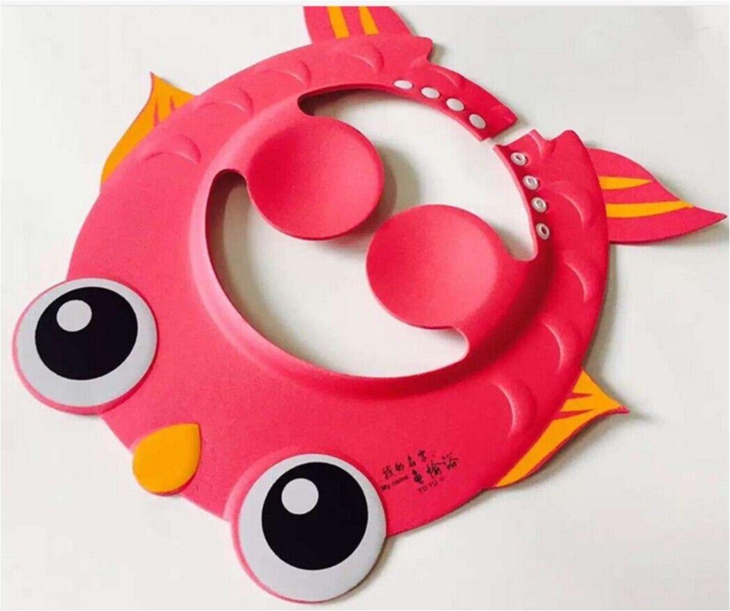 Nouveautés Bébés Enfants Enfants Sûr Shampooing Bain Baignoire Douche Chapeau Laver Cheveux Bouclier Pour Enfants
