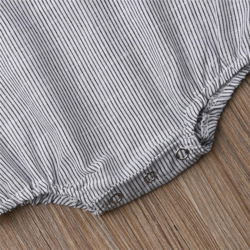 Ensemble barboteuse sans manches en coton et lin pour nouveau-né fille et garçon avec boutons