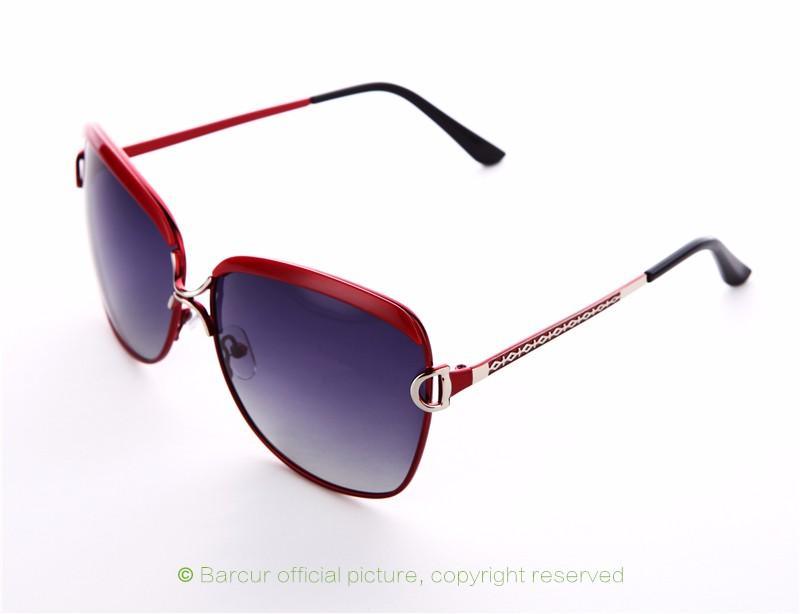 Lunettes de Soleil Rondes Modernes Surdimensionnées de Luxe Polarisées pour Femme avec Verres Dégradés Marque oculos lunette de soleil femme
