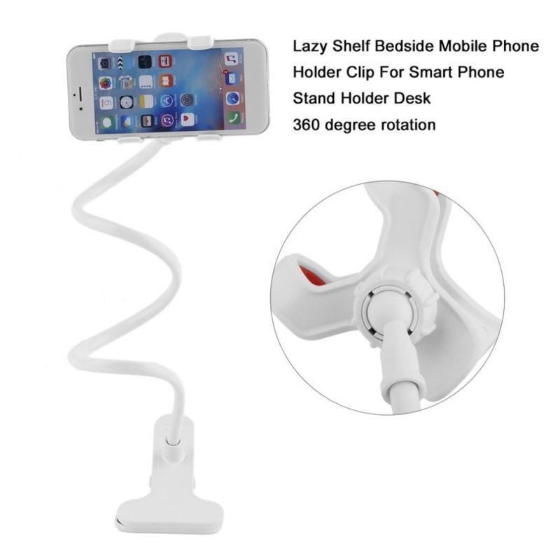 Support Universel Paresseux Bras Flexible Support Téléphone Portable Pince De Table De Lit Pour Téléphones