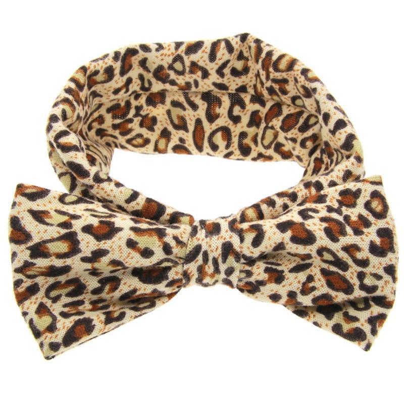 Bandeaux de luxe modernes Turban Bandeau Cheveux Accessoires Oreilles Imprimé Fleurs Couvre-chef Nœud Papillon Neuf Pour Enfants