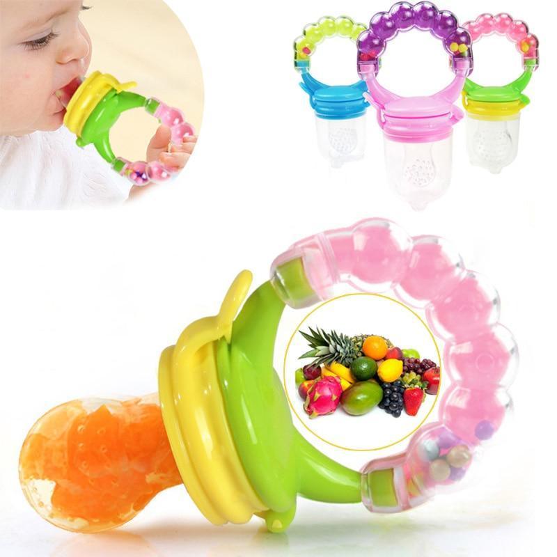 Tétine d'alimentation pour bébé d'aliments frais, sucette à fruits pour enfants, tétine d'alimentation sûre, fournitures pour bébé, sucette polyvalente