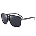 Lunettes de soleil de luxe polarisées pour hommes, miroir oversize, pour la conduite, de marque, créateur, protection UV400