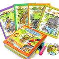 Coolplay Livre de coloriage magique à l'eau, tableau de peinture, livre de gribouillage, jouets de dessin, jouets éducatifs