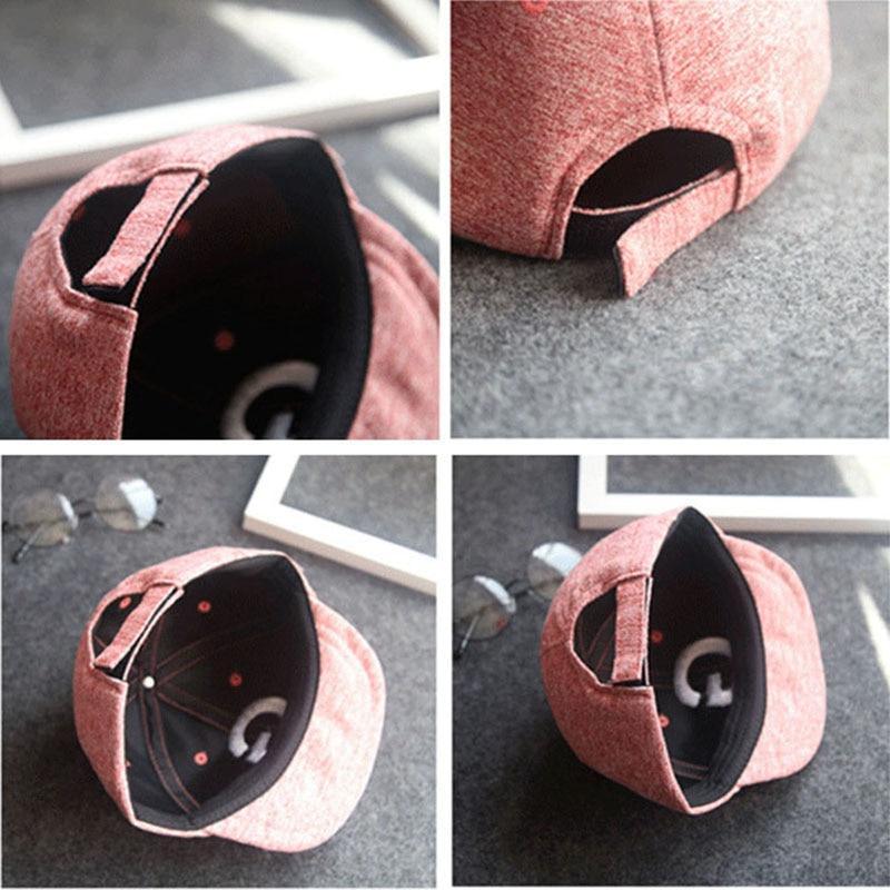 Casquettes de Baseball Réglables en Coton pour Bébé Garçons et Filles Chapeaux Enfants Snapback Hip-Hop Casquette de Soleil Style Moderne