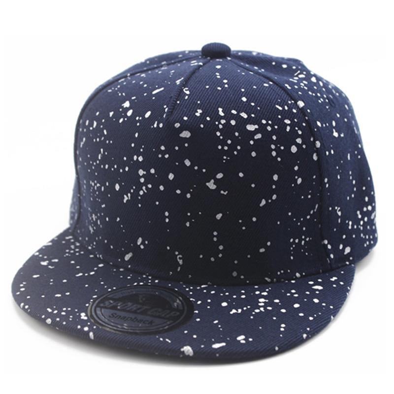 Casquette de baseball de luxe brillante pour enfants, casquette de sport hip-hop flocon de neige pour garçons et filles, bonnets modernes pour bébés