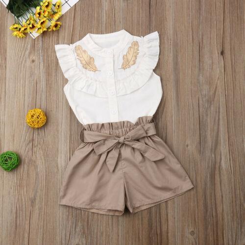 Robe Bébé Fille Drapeau Étoiles Bretelles Rayées Été Robe Salopette Tenue Vêtements Pour Filles Au Design Élégant et Moderne