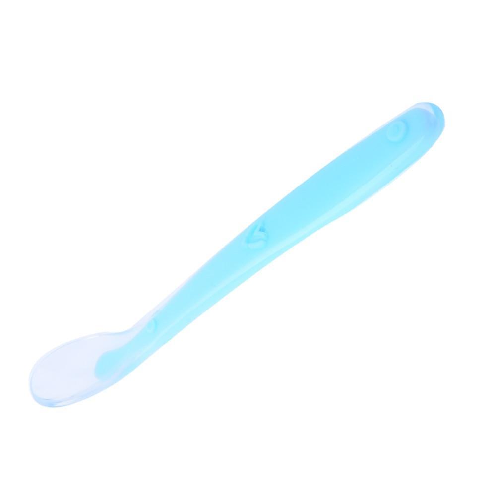 Cuillères pour bébé Plats d'alimentation Vaisselle pour enfants Couverts Cuillère en silicone Outils de patchwork Lot Louche à soupe