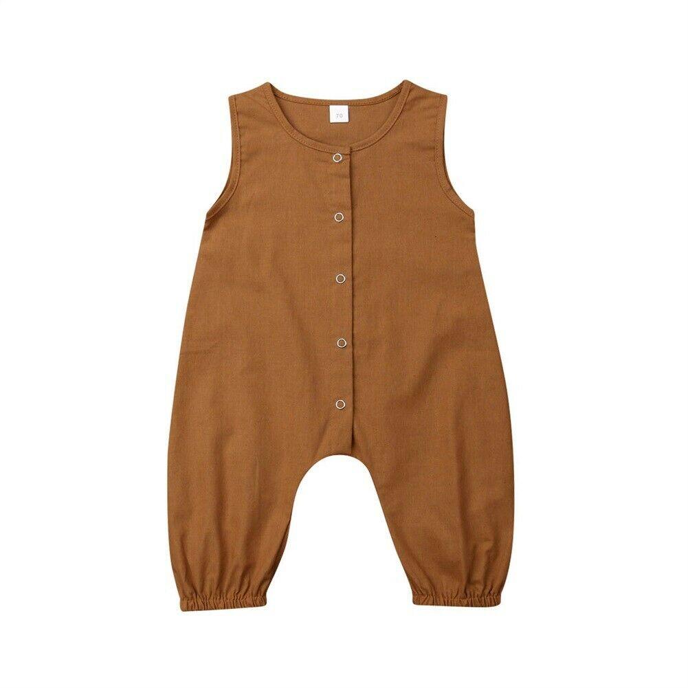 Barboteuse unisexe pour tout-petits/enfants/bébés filles, combi-short à épaules dénudées, tenue de vacances