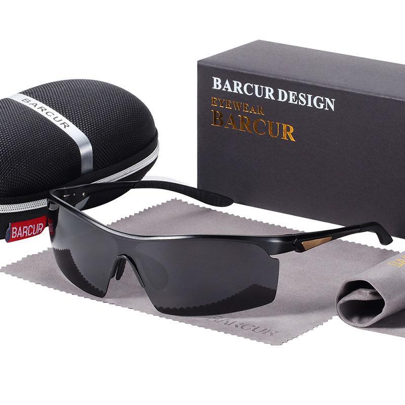 Nouvelles Lunettes de soleil de sport en aluminium polarisées anti-reflet pour femmes et hommes avec protection UV400