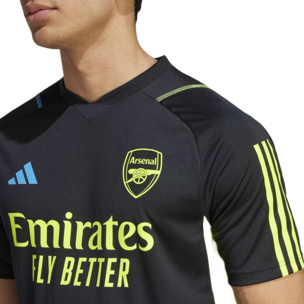 Maillot d'entraînement adidas Arsenal Tiro 23 pour homme - Noir