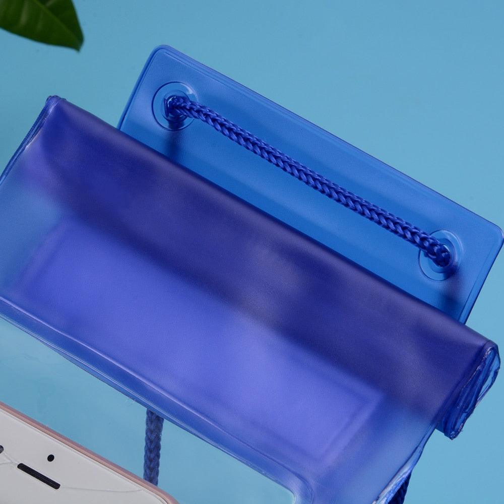 Étui étanche universel pour iPhone X XS MAX 8 7 Coque Housse Sac Étuis Téléphone étanche Coque de téléphone pour photos sous-marines et enregistrement vidéo Téléphone étanche compatible avec iPhone