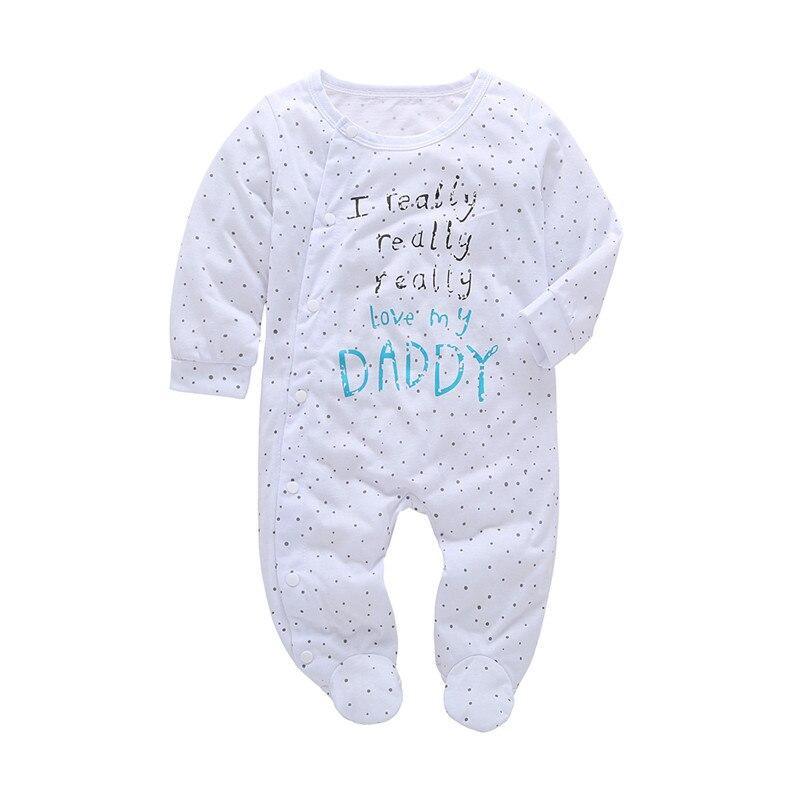 Grenouillères Bébé Garçon Manches Longues Tête de Cerf Combinaisons Nouveau-né Tenues Pour Filles et Garçons Pyjamas