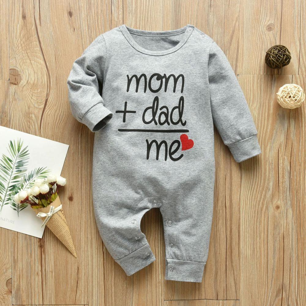 Combinaison moderne imprimée en coton à manches longues pour bébés garçons et filles, vêtements pour nouveau-nés et enfants
