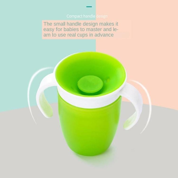 Bébé 240ml Anti-fuite Rotatif Tasse Magique Bébé Apprentissage Boire Tasse Enfant Bouteille D'eau